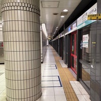 Photo taken at Namboku Line Azabu-juban Station (N04) by Morphine C. on 12/31/2023