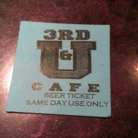 Photo taken at 3rd &amp;amp; U Cafe by Brian V. on 11/3/2012