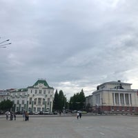 Photo taken at Площадь Ленина by Julia on 5/17/2018