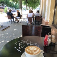 Photo taken at Traveler&#39;s Coffee by Julia on 6/28/2018