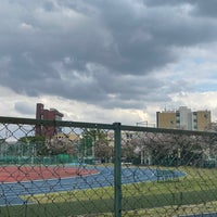 Photo taken at Nihon University Track and Field Stadium by PECO on 4/2/2021