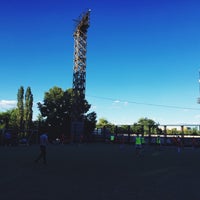 Photo taken at Стадион &amp;quot;Металлург&amp;quot; by Алина В. on 5/20/2015