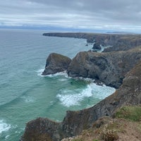 Photo taken at Carnewas and Bedruthan Steps by Beth G. on 8/24/2022