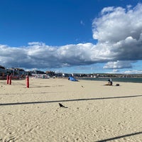 Photo taken at Weymouth Beach by Beth G. on 9/16/2022