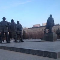 Photo taken at Площадь Ленина by Антон Р. on 4/12/2013