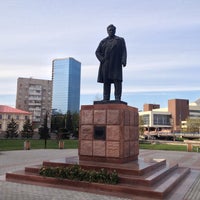 Photo taken at Памятник В. П. Астафьеву by Антон Р. on 5/18/2013