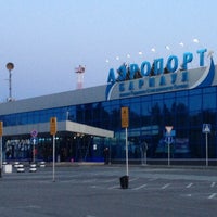 Photo taken at Barnaul International Airport (BAX) by Антон Р. on 4/25/2013