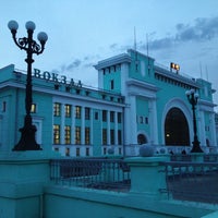 Photo taken at Novosibirsk Railway Station by Антон Р. on 4/13/2013