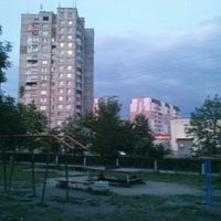 Photo taken at Стадион Школы #70 by George S. on 5/29/2013