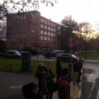 Photo taken at Остановка «Улица Цюрупы» by George S. on 10/2/2012