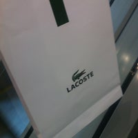 Photo taken at Lacoste by Valentine L. on 6/13/2013