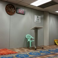 Photo taken at Muslim Prayer Room by Prasthowo Y. on 12/9/2014