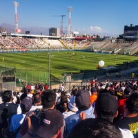 Photo taken at Estadio Monumental David Arellano by Pablo L. on 2/16/2020