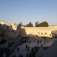 Photo taken at The Western Wall (Kotel) by Genia P. on 4/29/2013