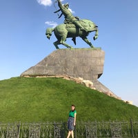 Photo taken at Памятник Салавату Юлаеву by Anastasiya M. on 8/22/2021