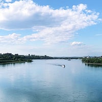 Photo taken at Академический мост by Ирина Р. on 5/24/2018