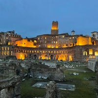 Photo taken at Foro di Traiano by T Y. on 12/10/2023
