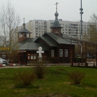 Photo taken at Храм святителя Николая Мирликийского в Отрадном by Vlad P. on 5/3/2013
