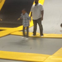 Photo taken at Bounce Trampoline Sports by Kisha on 4/28/2013