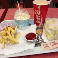 Photo taken at Hesburger by Totte K. on 12/16/2012