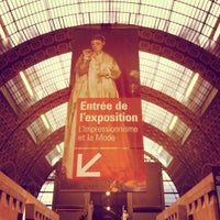 Photo taken at Exposition L&amp;#39;Impressionisme et la Mode by Clara M. on 11/24/2012