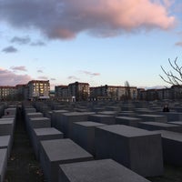 Photo taken at Memorial to the Murdered Jews of Europe by Viktor V. on 12/8/2017