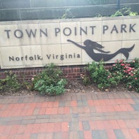 Photo taken at Town Point Park by David K. on 7/29/2016