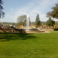 Photo taken at UCLA Shapiro Fountain by ᴡ Z. on 10/4/2012