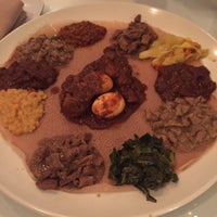 Photo taken at Abyssinia Restaurant by Jean X. on 12/4/2017