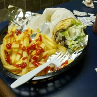 Photo taken at Alex&amp;#39;s Cafe -  Gyro Philly Cheesesteak by Doni L. on 12/22/2012