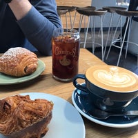 Photo taken at Campos Coffee by Christina L. on 5/10/2019