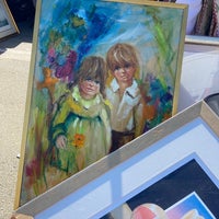 Photo taken at Alameda Point Antiques Faire by Marie D. on 3/6/2022