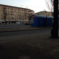 Photo taken at Зупинка «Завод Вулкан» by Валерия С. on 3/11/2014
