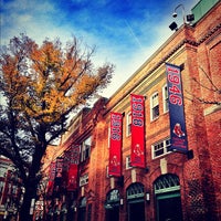 Photo taken at Yawkey Way by stegve a. on 12/1/2012