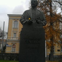 Photo taken at Памятник И. М. Сеченову by Yana G. on 11/27/2012