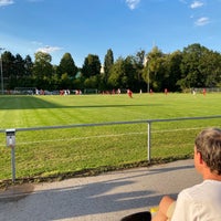 Photo taken at Trainingszentrum des Wiener Sportklub by Jonny R. on 7/21/2020