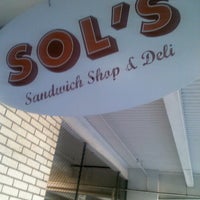 Photo taken at Sol&amp;#39;s Deli by Karlos D. on 11/13/2012