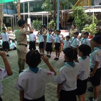 Photo taken at โรงเรียน เศรษฐบุตรอุปถัมภ์ by Virat S. on 7/31/2014