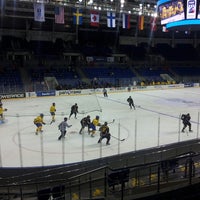 Photo taken at Ice Hockey U18 World Championship by Evgeny U. on 4/18/2013