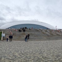 Photo taken at Bolshoy Ice Dome by Konstantin G. on 4/18/2013