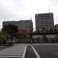 Photo taken at JGSDF Camp Ichigaya by もろ も. on 11/11/2012