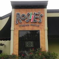 Photo taken at Rosie&amp;#39;s Italian Grille by Rob G. on 10/2/2012