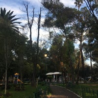 Photo taken at Parque María Luisa by Karen G. on 10/1/2018