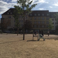 Photo taken at Spielplatz Hirschgarten by Kai S. on 7/5/2016