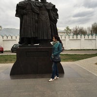 Photo taken at Памятник Петру и Февронии by Alina A. on 5/6/2017