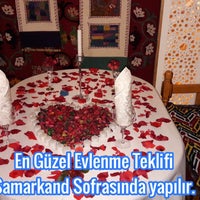 Photo taken at Samarkand Sofrası by Özbek Fergana Cafe Bistro on 2/20/2020