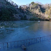 Photo taken at 不動池 by Adjani on 1/13/2021