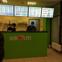 Photo taken at Sushi ♥ Love by Андрей М. on 1/3/2014