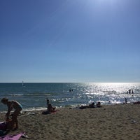 Photo taken at Free Beach (Secondo Cancello) by M M. on 7/19/2016
