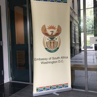 Photo taken at Embassy of South Africa by Thomas W. on 4/21/2016